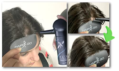 HAIR GO Hairline Optimiser Comb for Scatter & Pouring Hair, Natural Hairline with Fibers & Thickeners, black, Standardgröße - Image 2