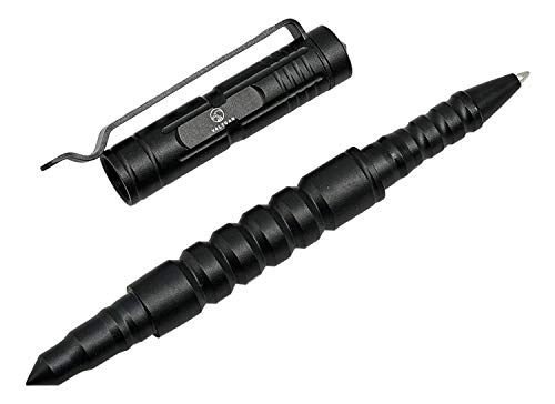 Valtcan Defender Aircraft Aluminum Tactical Pen Self Defense with Glass Breaker
