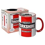 Proper Yorkshire Mug Mug - Gift Boxed Football Cup - Present Idea for Fan Supporter Christmas for him