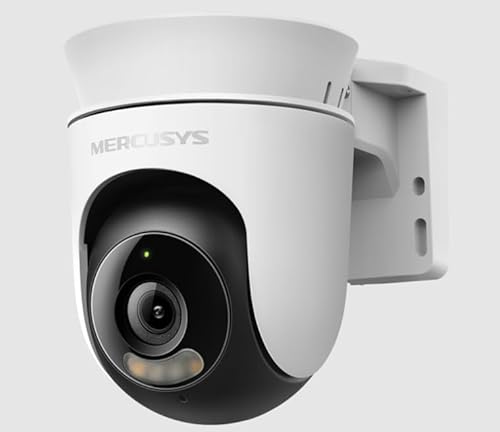 Mercusys MC500 Outdoor Pan/Tilt Home Security WiFi Smart Cam...