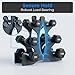 ZAICOLER Dumbbell Rack Stand, Multi Layer Design PP Small Dumbbell Holder Weight Rack Dumbbell Stand Easy Assembly for Home Use, Gym