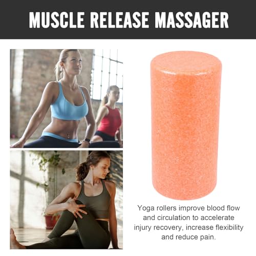 Yoga Massage Roller Foam Column Epp 30x15cm Naranja para Relajación Muscular y Terapia de Puntos Gatillo miniatura 3