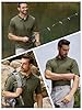 TACVASEN Golf Polo Shirts for Men Quick Dry Polo Tops Short Sleeve Casual Polo Tee Shirts Lightweight Golf T-Shirt Army Green,XXL #1