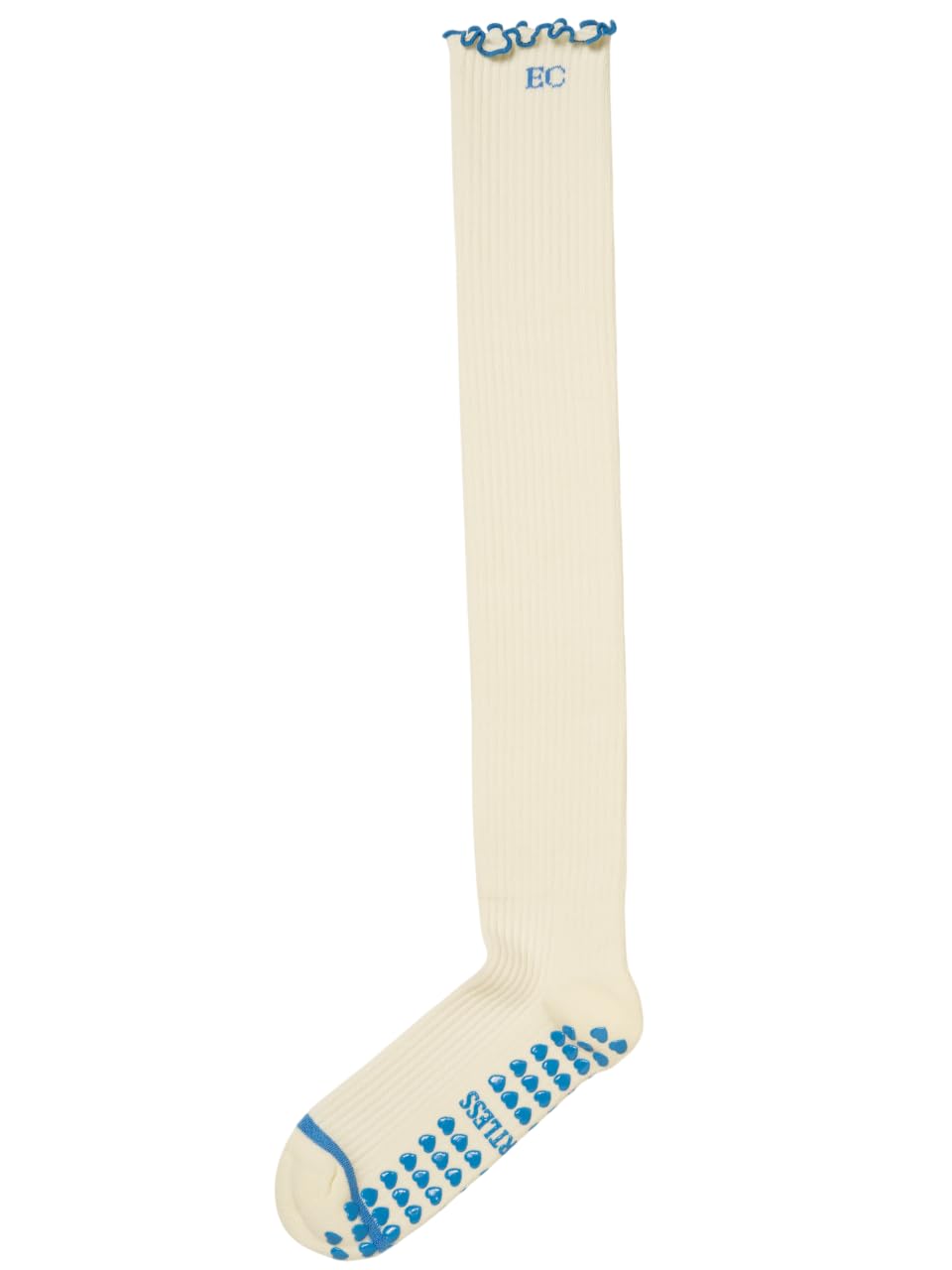 Shapes Studio Ruffle Pilates Grip Socks for Women, Cute Non-Slip Grippy Socks for Reformer, Barre, Yoga &amp; Studio Workouts