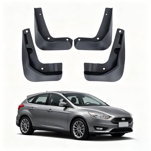Bavettes garde-boue Ford Focus Mk4 Hatchback en plastique élastique haute résistance toutes saisons