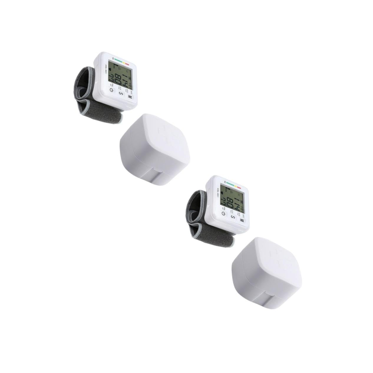Ipetboom 2sets Misuratore Di Elettronico Con Voce Inglese Digitale Portatile Per Uso Domestico Facile Da Usare Funzione Di Risparmio Energetico e Compressione Automatica