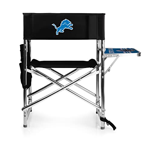 Image of Picnic TIME NFL Unisex-Adult NFL Sports Chair with Side Table, Beach Chair, Camp Chair for Adults
