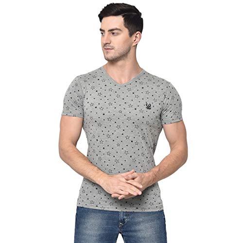 Image of Mack Jonney Cotton Blended Half Sleeve Regular Fit T-Shirts for Men(Pack of 3)
