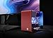 ElectroCookie Raspberry Pi 5 Case, Aluminum Mini Tower Case with Cooling Fan and Color Changing Ambient Light (Red)