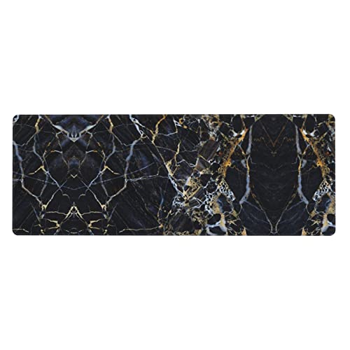 Tapis de souris de jeu grand format marbre coloré pour bureau informatique