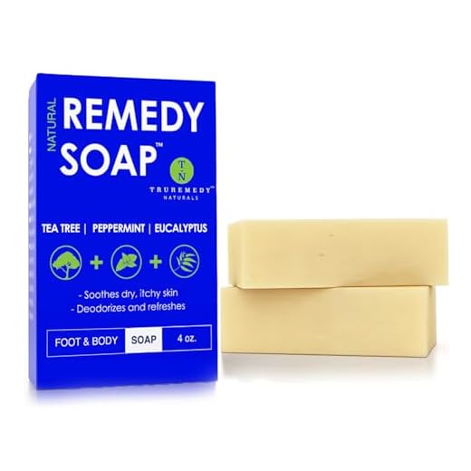 Remedy Natural Tea Tree Oil Soap Bar for Men/Women (Pack of 2) - w/Peppermint & Eucalyptus - Face & Body Soap for Acne, Body Odor, Skin Irritations & All Skin Types by Truremedy Naturals
