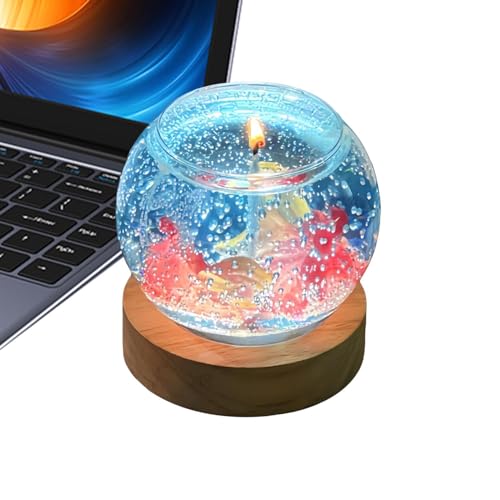 Lámpara de vela para pecera: crea un ambiente de relajación con luz cálida LED 7