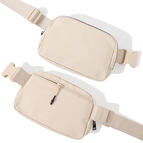 Belt-Bag-Fanny-Pack-Crossbody-Bags-for-Women-Men-Everywhere-Belt-Bags-with-Adjustable-Strap-Unisex-Mini-Fashion-Waist-Packs-Beige