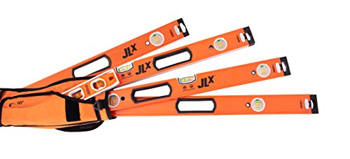 Johnson Level & Tool 5772-S JLX Heavy Duty 6 Piece Box Level Set, 72, Orange, 1 Level Set Johnson Level & Tool 5772-S JLX Heavy Duty 6 Piece Box Level Set, 72", Orange, 1 Level Set
