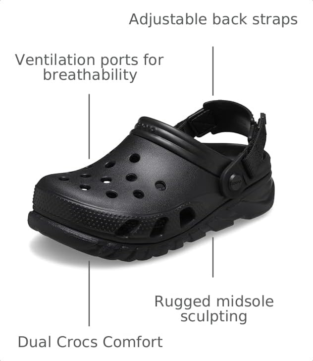 Image of Crocs Unisex Adult Duet Max II Clogs