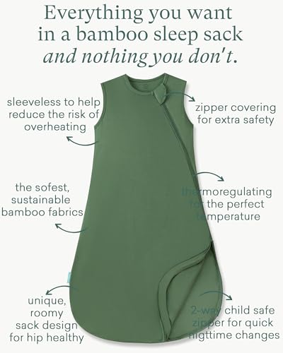 Image of PurComfy Extra-Long Toddler Sleep Sack, Premium Bamboo Viscose Summer Sleeping Bag Supersoft 0.5 TOG Wearable Blanket 3T-4T-5T