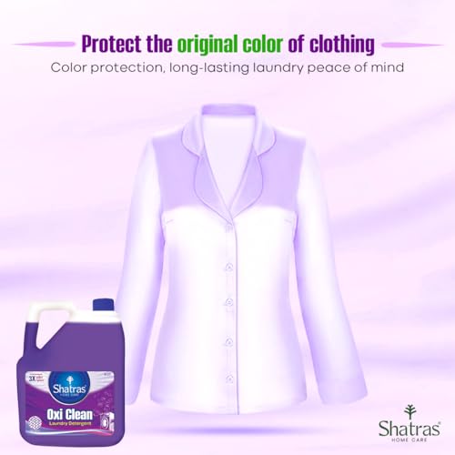 Image of Liquid Detergent | Perfect Wash for Front & Top Load Washing Machines | Long-Lasting Freshness | Gentle on Clothes | Color Safe & Fabric Care Concentrated Bio-Enzyme Stain Remover