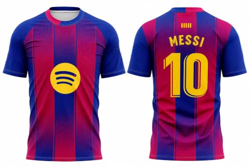 Image of Messi 10 Jersey 2026 Argent Home Tshirt for (Kids,Men&Boys)