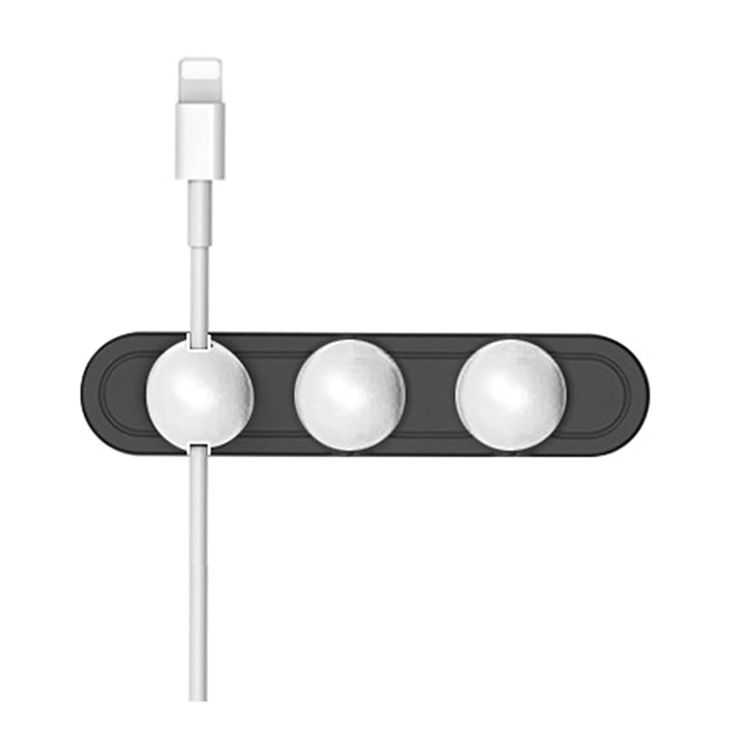 ZYB Fermacavi Scrivania, [4 Pezzi] Porta Cavi Scrivania, Ferma Cavi Adesivo, Cable Clips Organizer, Accessori per cavi, per Cavi di Ricarica USB, Cavi di Mouse, in Silicone, Ufficio e Casa