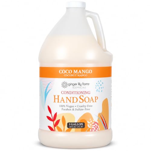 Ginger Lily Farms Botanicals Hand Soap, 128oz, Coco Mango