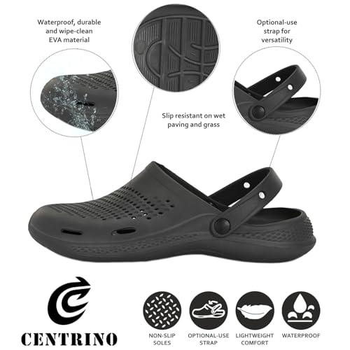 Image of Centrino Clogs for Men | Casual Shoes for Man Stylish | Lightweight Comfortable Slip-On with Soft Insole | Breathable Walking Shoes | Mens Shoes for Summer Travel Sandals for Man Trendy (7302)