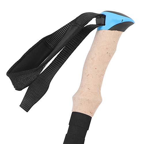 Generic Hiking Poles, Climbing Pole Feels Comfortable and Non?Slip High Hardness and Wear Resistant for Home for Camping(Blue)