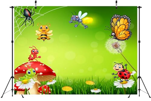 Fond Tissu 3x2m Petits Insectes de qualité supérieure aux finitions soignées - 4