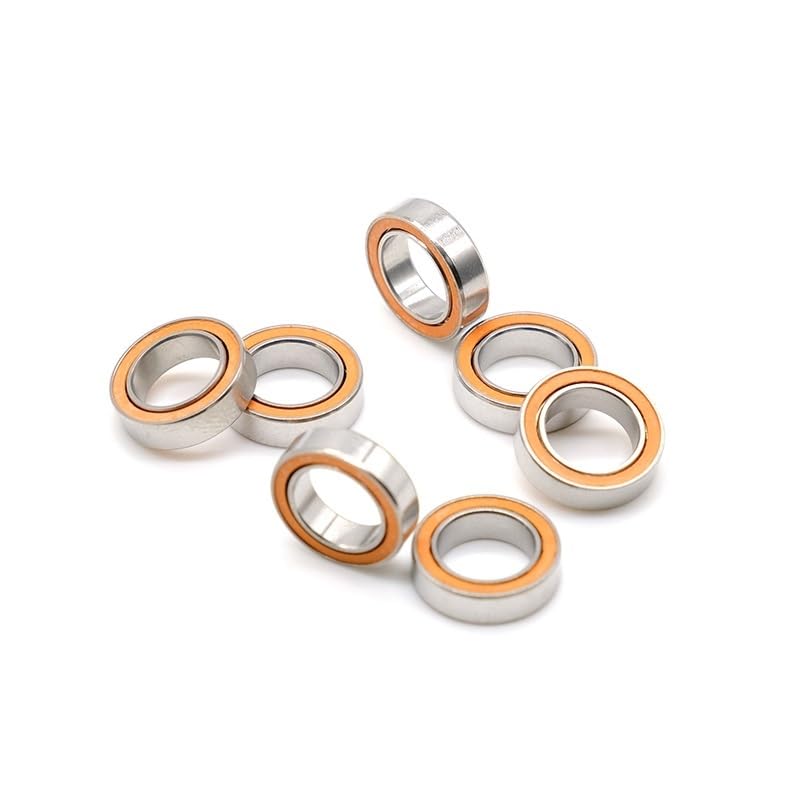 10Pcs 7X11X3 SMR117-2RS Stainless Steel Ceramic Bearing 440C Without Grease