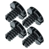 vhbw 4x Pied réglable compatible avec Electrolux EW9H3929DC, EW9H393W, EW9H3866SD, EW9H3853SB sèche-linge, séchoir - 3,5 cm, noir vhbw 4x Pied réglable compatible avec Electrolux EW9H3929DC, EW9H393W, EW9H3866SD, EW9H3853SB sèche-linge, séchoir - 3,5 cm, noir