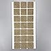 BTKNOO 3mm Rutschfester Filzstuhl Fußpolster Selbstklebende Möbel Beinbodenschutz Klebepad für Tisch Lärmschutzmatte Home Care, Khaki 84pcs 25mm