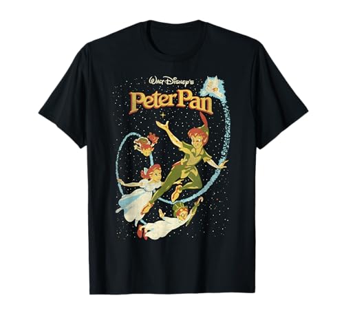Disney Peter Pan Darling Flight Vintage Graphic T-Shirt T-Shirt Small