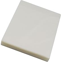 Waterproof Laminating Film 100 Sheets Plastic for Files and Cards