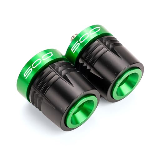 Tapones Extremo Manillar Antivibración para Ninja 400 500 SE Tapas Verdes