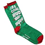 Elf I'm a Cotton-Headed Ninny-Muggins Adult Crew Socks