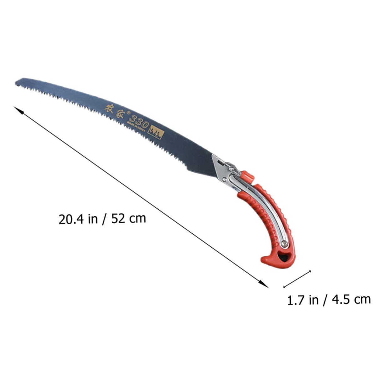 FUNOMOCYA Manual Curved Handle Pruning Saw Woodworking Saw for Tree Cutting Garden Pruning Tools