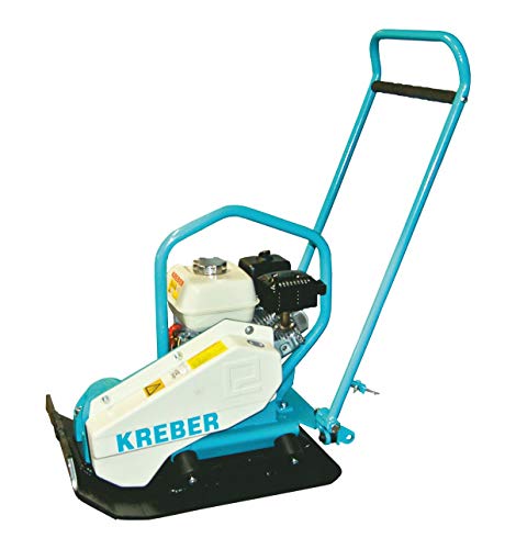 KREBER Rüttelplatte K20RPS Bodenverdichter 20 kN Vibrationsplatte GX160