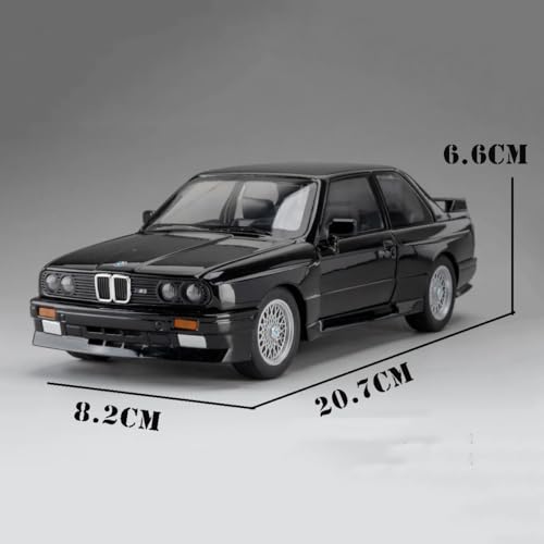 Image of 1:24 B-M-W M3 Toy Car Die Cast Metal M3 Model Cars with Light Sound Pullback Openable Door Cars Toy