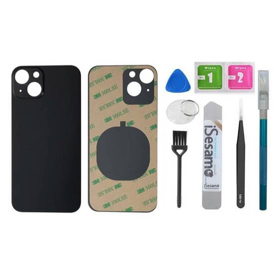Amazon.co.jp: nnBay iphone 13 バックガラス 交換用 背面ガラス