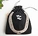 Wonder Care Horseshoe Authentic Used Horseshoe Good Luck Charm Rustic Auspicious Lucky Gift Cast Iron Real Horseshoe for Wall Decorations Prosperity and Fortune