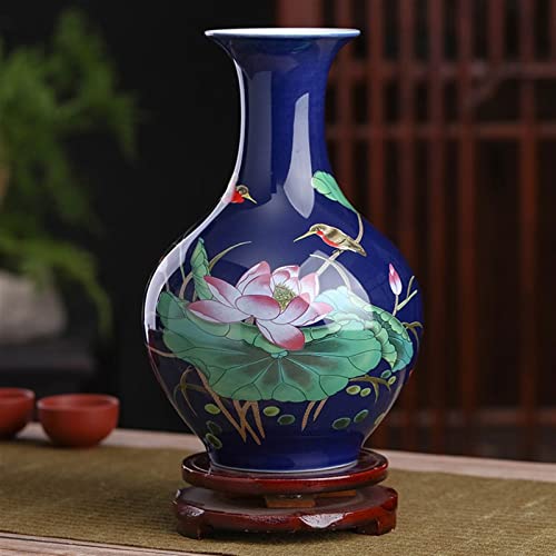 Vase en céramique rétro stable de 8.6 pouces pour sublimer une table vide - 6