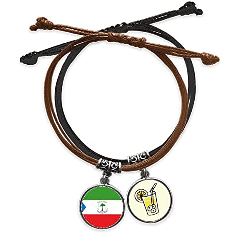 Bracelet pays africain Guinée équatoriale cadeau souvenir