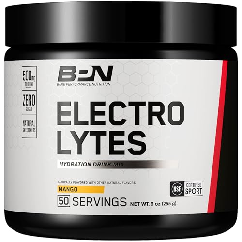 BARE PERFORMANCE NUTRITION BPN Electrolytes Hydration Drink Mix | Sugar Free Electrolyte Powder...