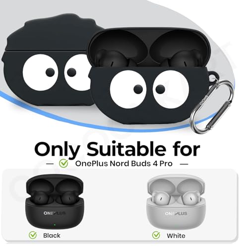 Image of Cartoon Silicone Case Cover for OnePlus Nord Buds 4 Pro (Briquette)