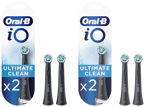 Image of Oral B IO Electric toothbrush replacement brush heads (Pack of 2)