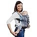 Boba | Mochila Portabebés Boba Air, Ergonómica y Adaptable con Tejido Ajustable hasta los 15 Kg, Ligera y Plegable, Grey