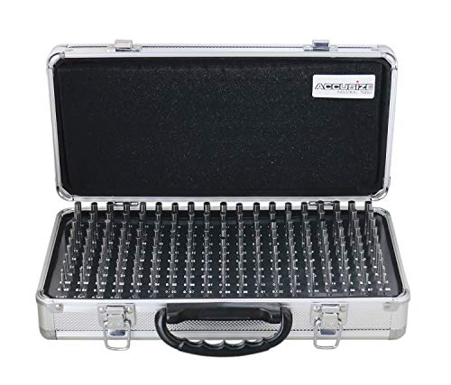 Accusize Industrial Tools Minus Class Zz Pin Gauge Set, 2 inch Overall Length