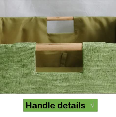 Image of Storage Bin for Shelves Rectangle Closet Baskets Foldable Box with Handles, Gray Storage Bins, Storage Boxes for Home Office Car Dormroom