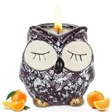 Contenu du coffret: Ce coffret comprend une bougie parfumée hibou violet (parfum orange doux). L’orange doux, riche et sucré, dissipe la fatigue. Répond aux besoins de différentes situations : travail, lecture, rendez-vous, etc.