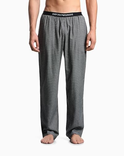 Emporio Armani mens Classic Logo Elastic Waistband Pajama Pants2