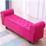 Design vintage : Sublimez votre espace avec cet élégant banc à chaussures au style intemporel. Ses accoudoirs robustes offrent confort et charme. Idéal pour une entrée ou une chambre, ce meuble polyvalent allie style et fonctionnalité, et s’intègre parfaitement à votre décoration intérieure.